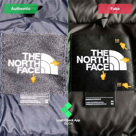 replica north face jacket|authentic north face tags.